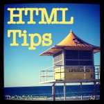 HTML tips