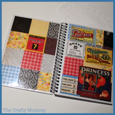 notebook covered patchwork