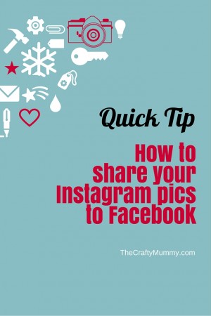 How to share your instagram pics to Facebook (1)