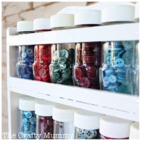 spice jar rack buttons