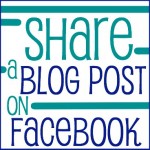 sharing blog posts on facebook page