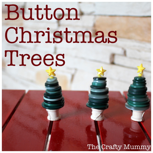 button christmas tree tutorial