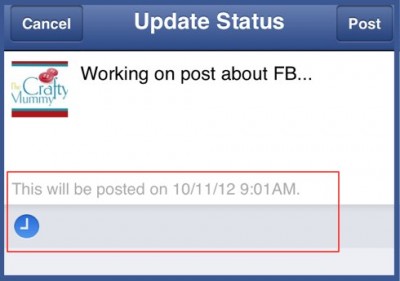 schedule FB with pages app