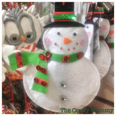 Christmas ornament snowman