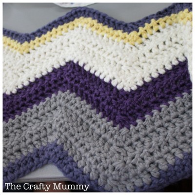 crochet ripple chunky yarn