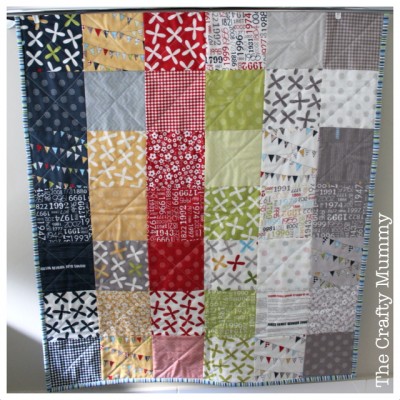baby quilt charm squares