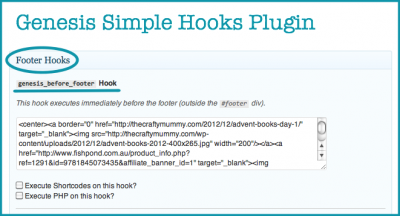 add widget with simple hooks plugin