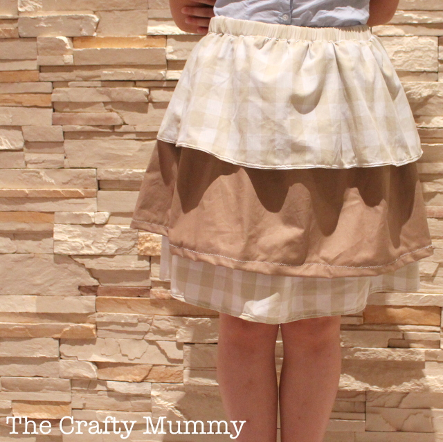 tiered skirt easy pattern simplicity