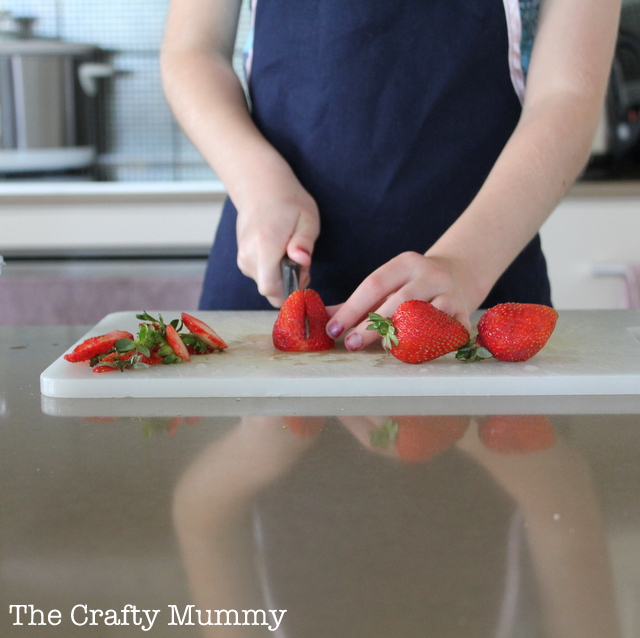 cooking with kids strawberries