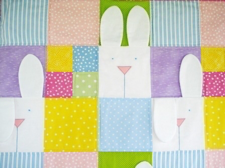 peek a boo bunny quilt pdf pattern