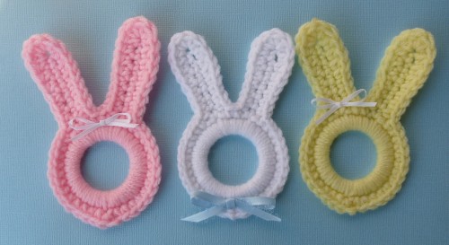 crochet bunny ring