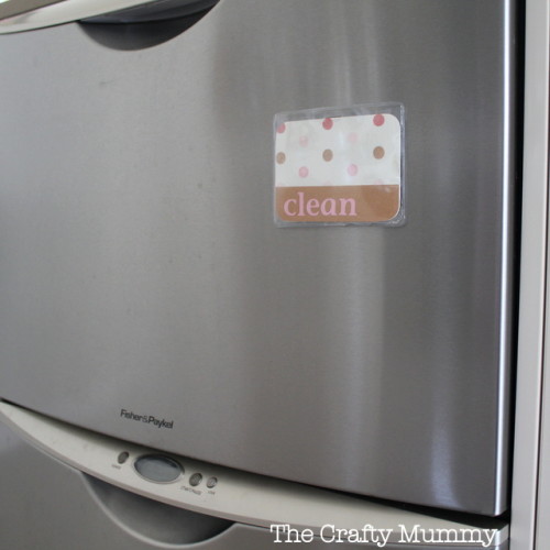 clean dishwasher magnet
