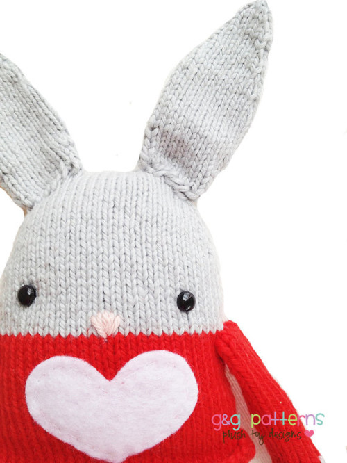 knit a bunny pattern