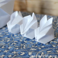 origami balloon bunny