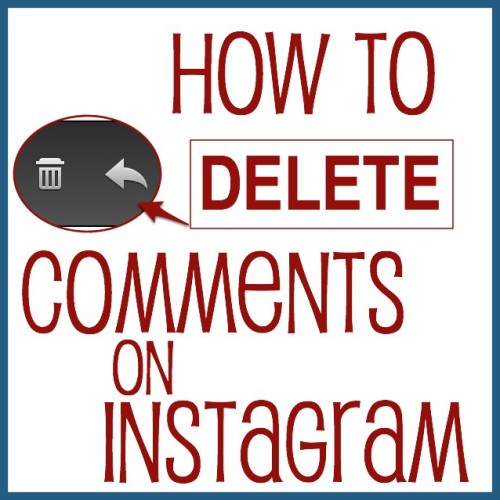 how to delete comments on instagram