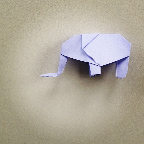 origami elephant youtube