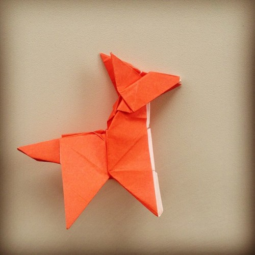 fox origami