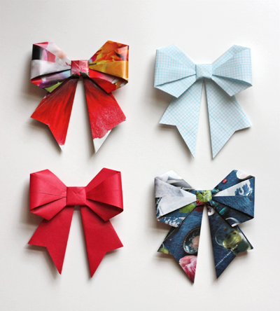recycled-origami-bows