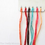 embroidery threads from kit