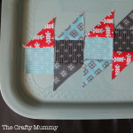 tray to hold patchwork pieces