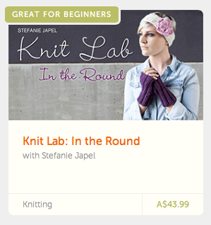 knit lab in the round craftsy class