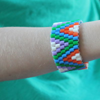 Perler Bead Bracelets • The Crafty Mummy