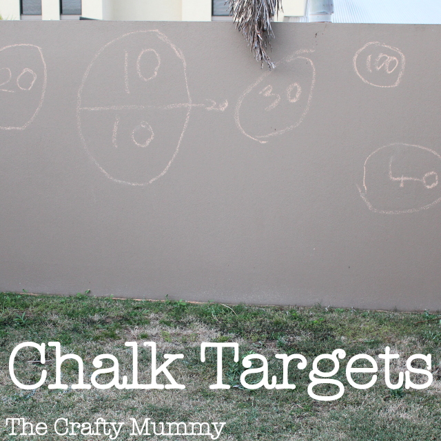 Kids Chalk Targets • The Crafty Mummy
