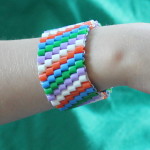 bracelets made with perler hama pyssla beads
