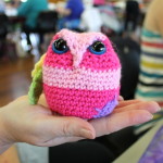 crochet owl softie