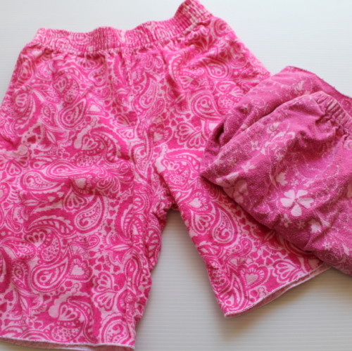 pink pyjama pants recycled