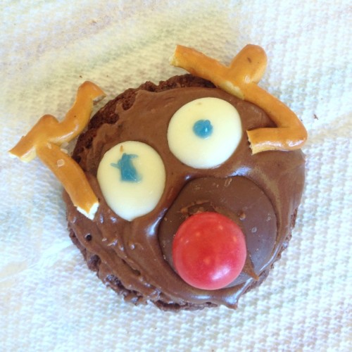 reindeer craft cookie biscuit