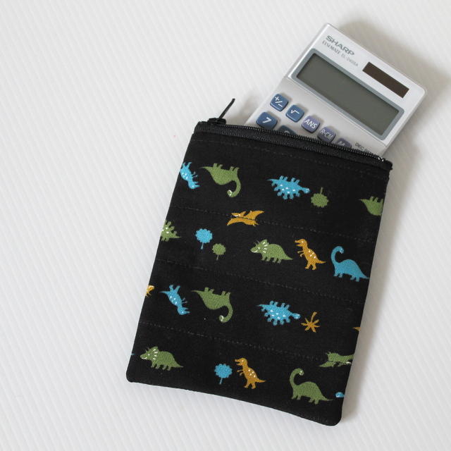tutorial sew a calculator case pouch
