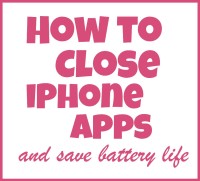 How to Close iPhone Apps • The Crafty Mummy