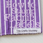 fabric labels with stamps
