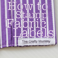 Fabric Labels that won't Fade Away • The Crafty Mummy