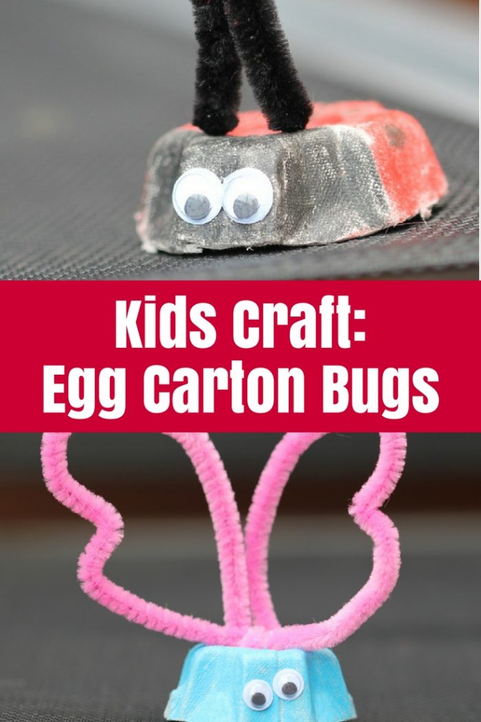Check out this clever simple party idea for kids: Egg Carton Bugs