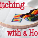 how to stitch with a hoop