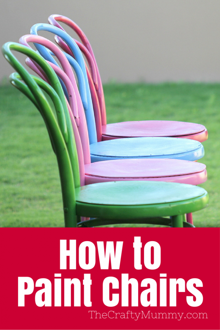How to Paint Chairs