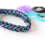 rainbow loom fishtail bracelet