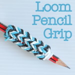Make a Pencil Grip with Rainbow Loom bands