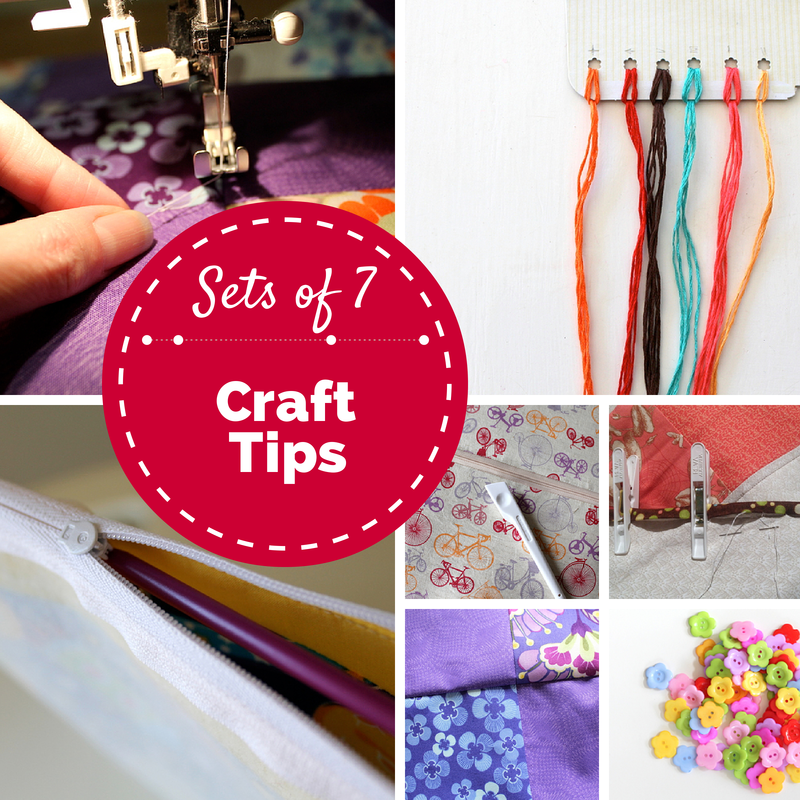 Sets Of 7: Craft Tips — The Crafty Mummy