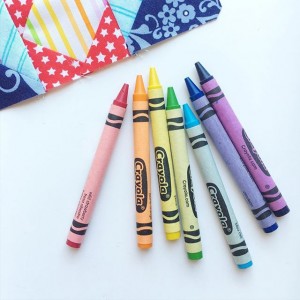 crayons rainbow