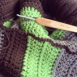 crochet blanket edge