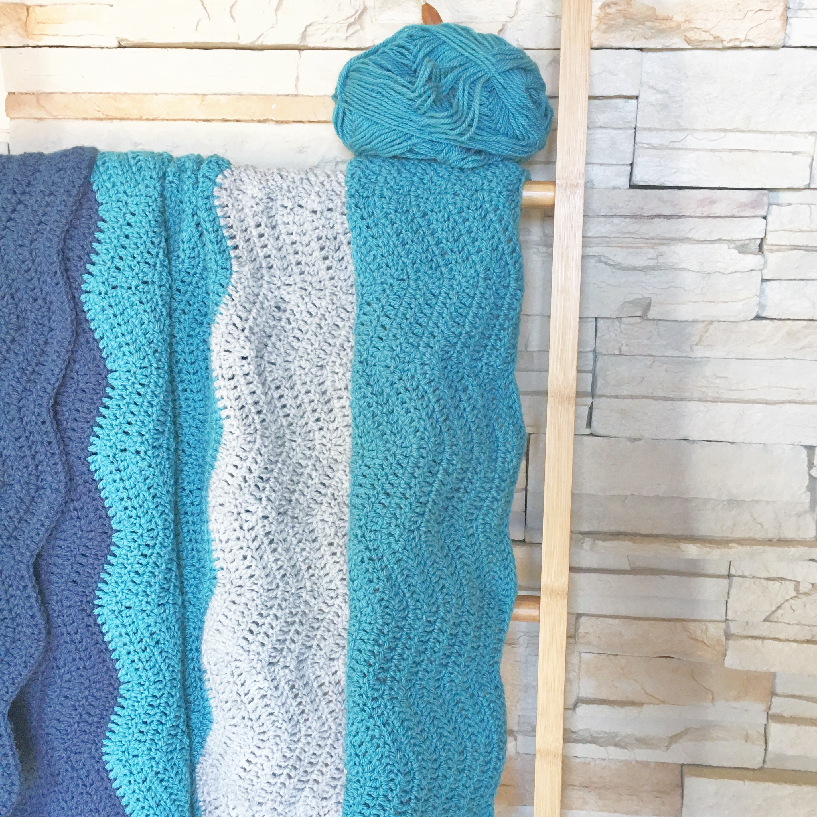 Learn to Crochet a Ripple Blanket