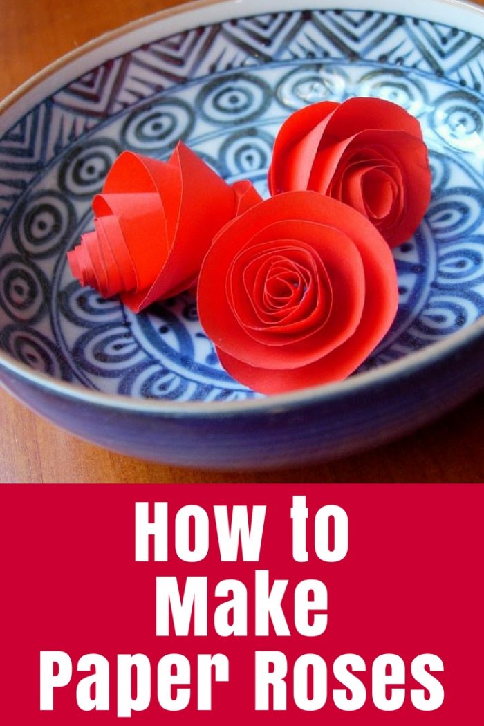 How to make Paper Roses: Learn how to make the easiest paper rose ever! All you will need is red paper, scissors and a drop of glue. 