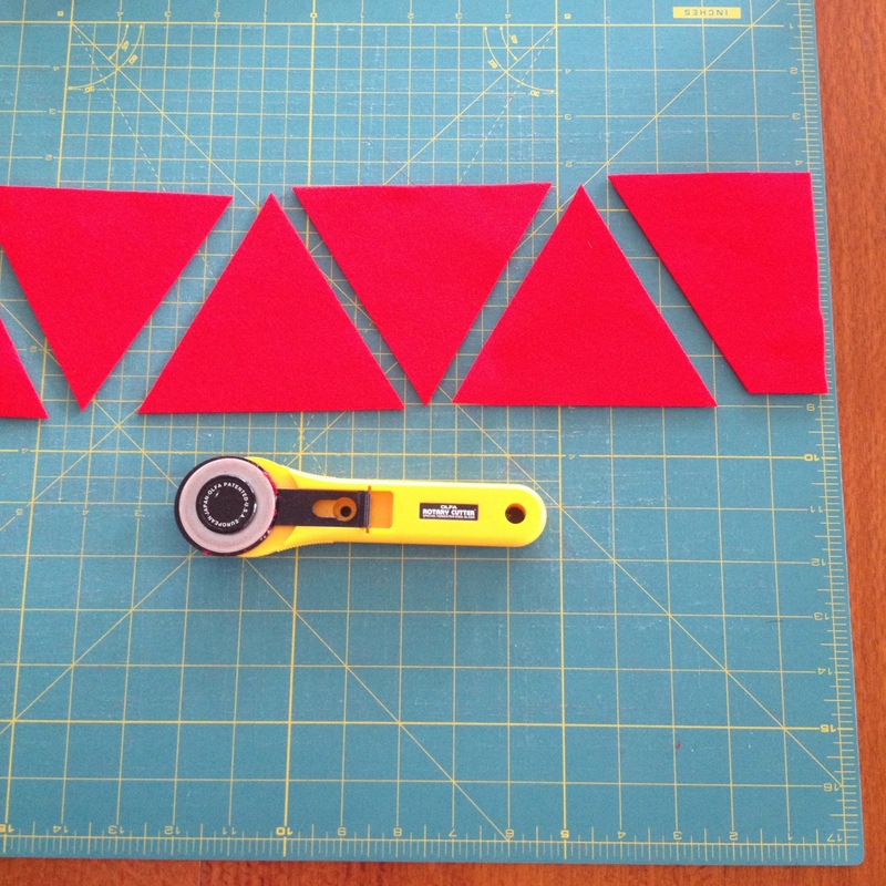 How to Cut Triangles with a Square Ruler • The Crafty Mummy