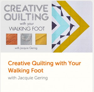 Creative Quilting with your Walking Foot
