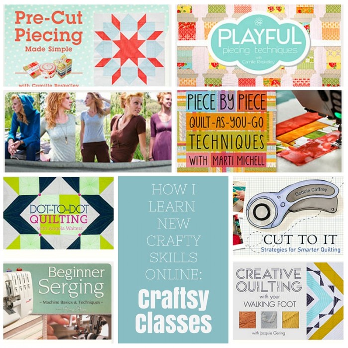 How I learn new crafty skills online- Craftsy Classes (1)