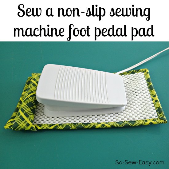 sewing machine foot pad