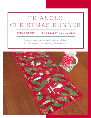 Triangle Christmas Table Runner